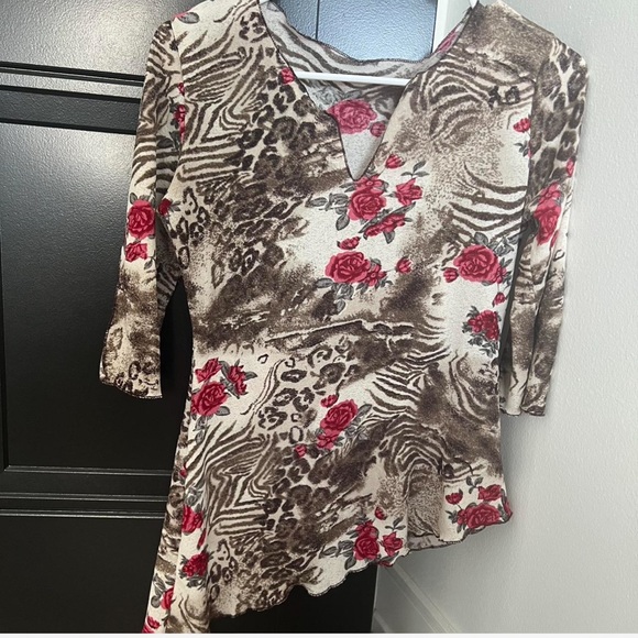 Y2K asymmetrical top size L - Picture 4 of 4